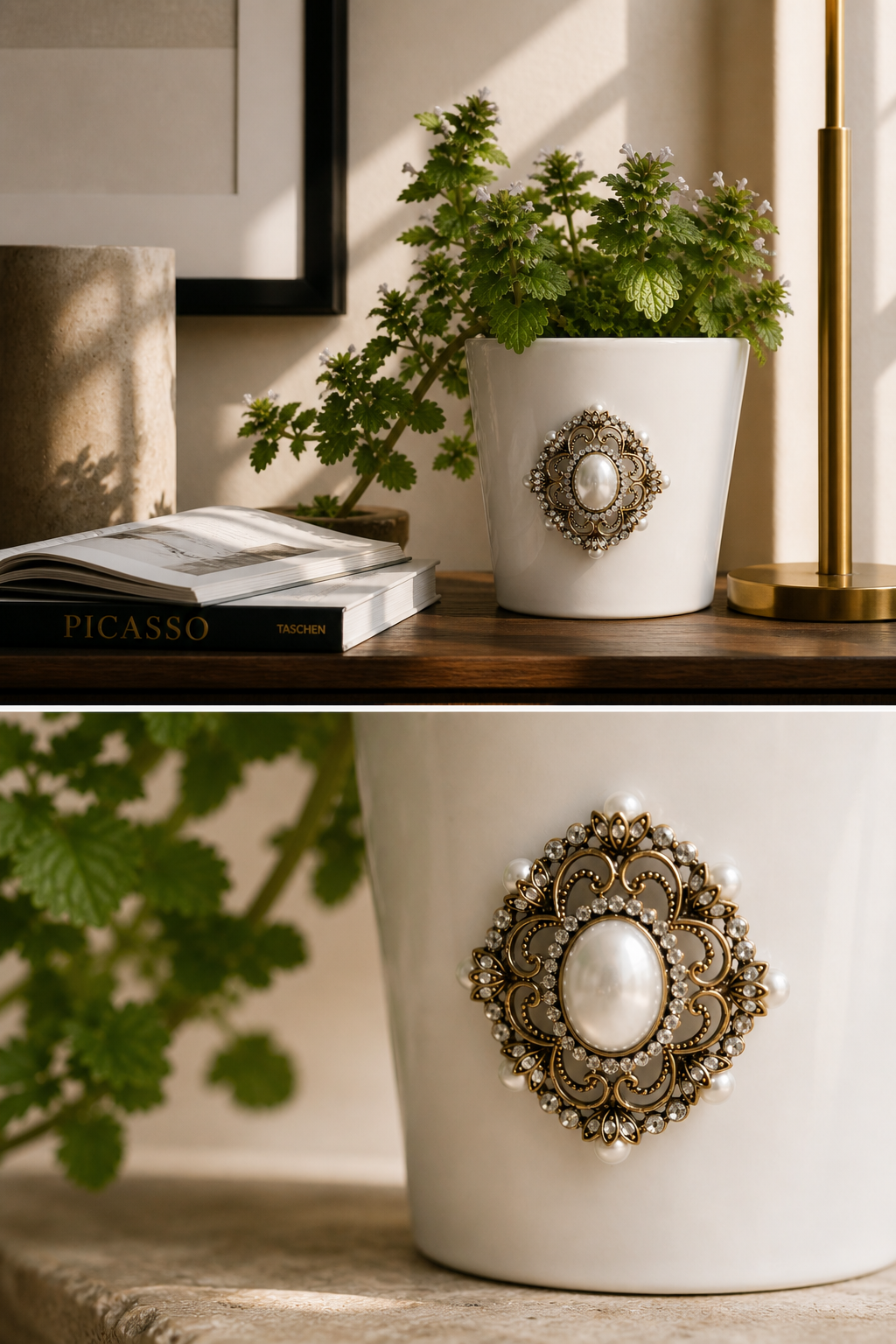Pot de fleurs Jardin joaillier