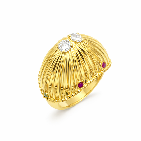 Bague coquillage