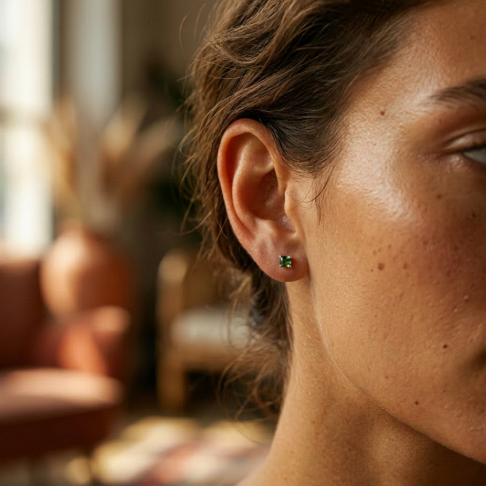 BOUCLES D'OREILLES OLIVE