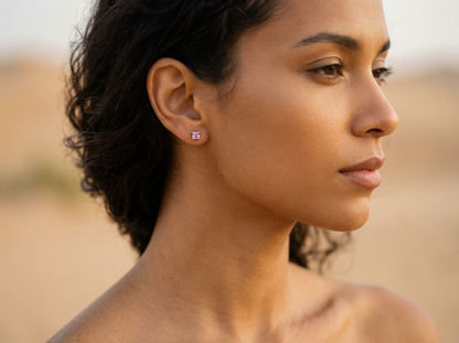 BOUCLES D'OREILLES LOTUS